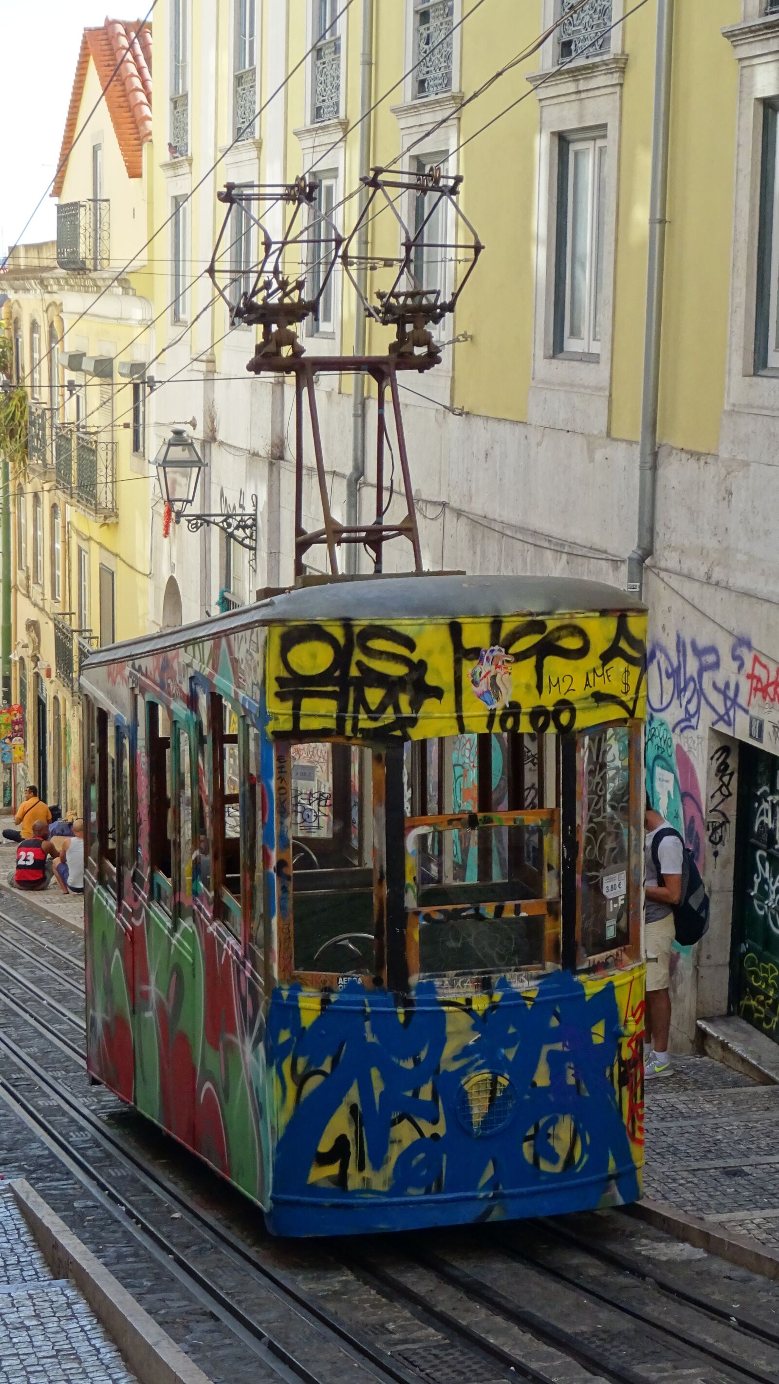 Sony DSC-HX60 sample photo. Portugal, lisbon, tram photography