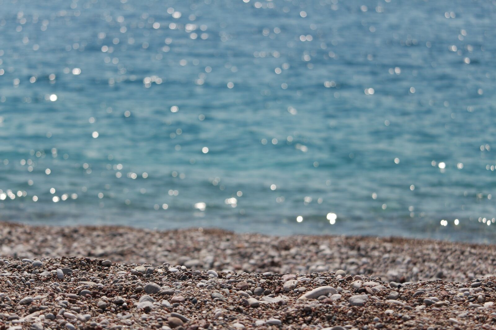 Canon EF-S 55-250mm F4-5.6 IS STM sample photo. Crystal, blue, sea photography