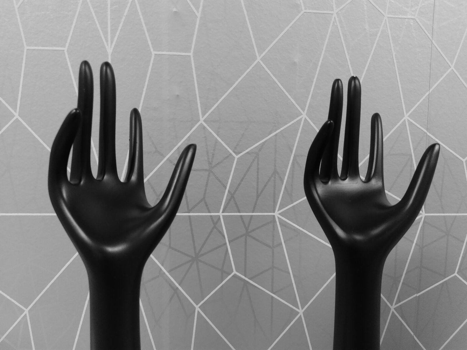Lenovo S60-A sample photo. Monochrome, sculpture, hand, object photography