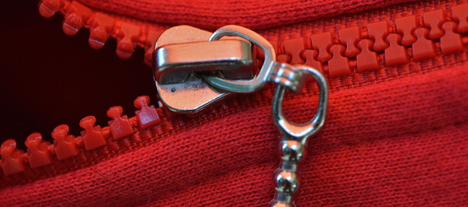 Nikon D3200 sample photo. Zip, red, coarse photography