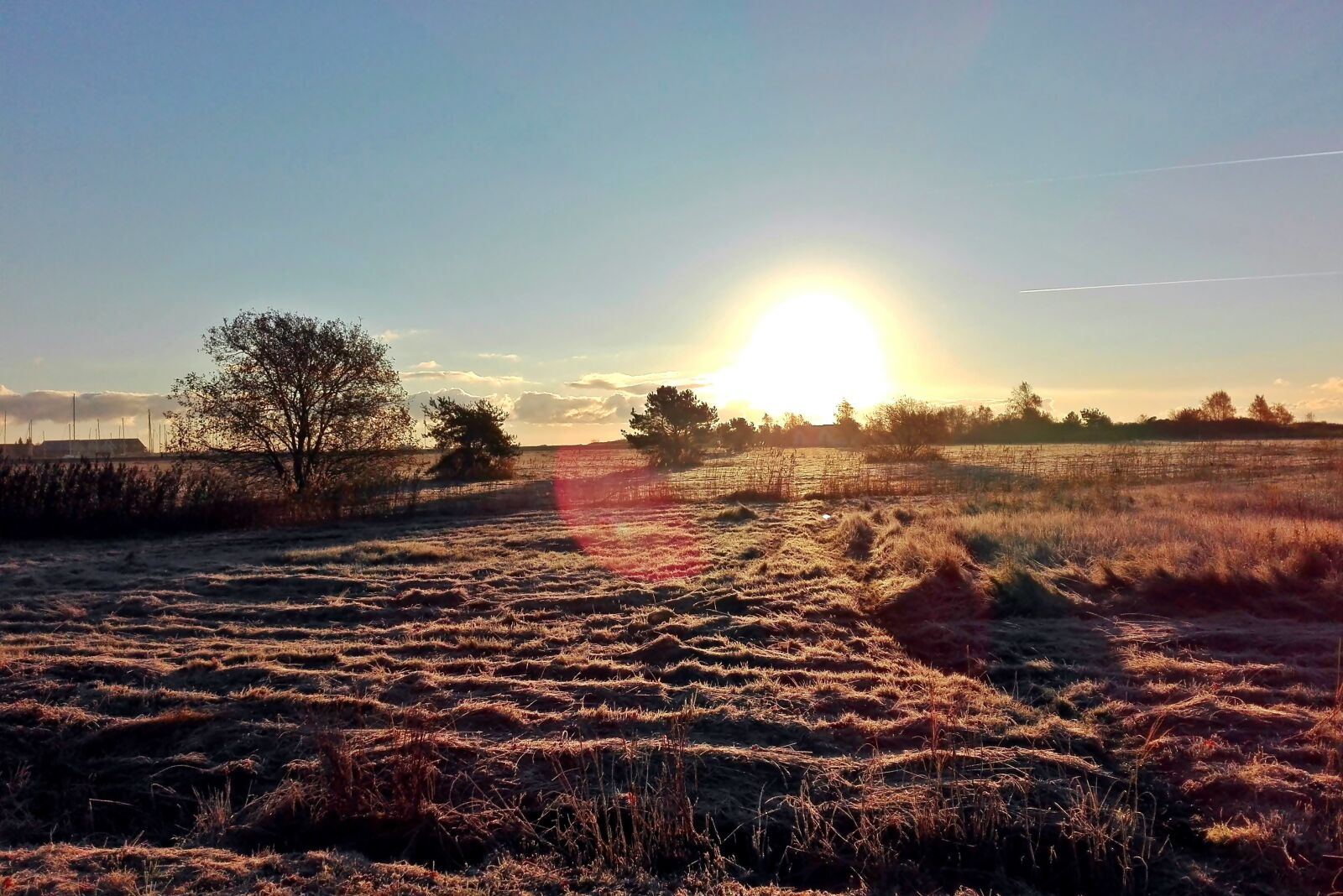 HUAWEI P8 Lite sample photo. Autumn, sunrise, field photography