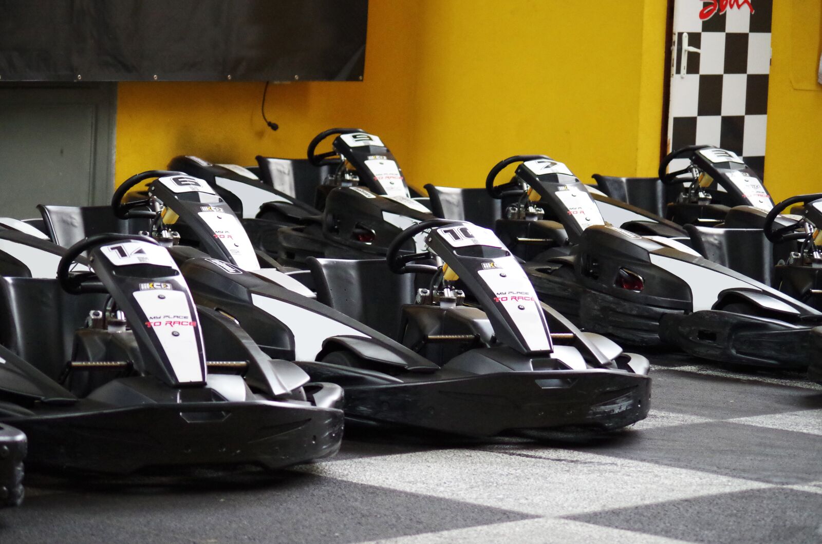 Pentax K-500 sample photo. Go karts, race, speed photography