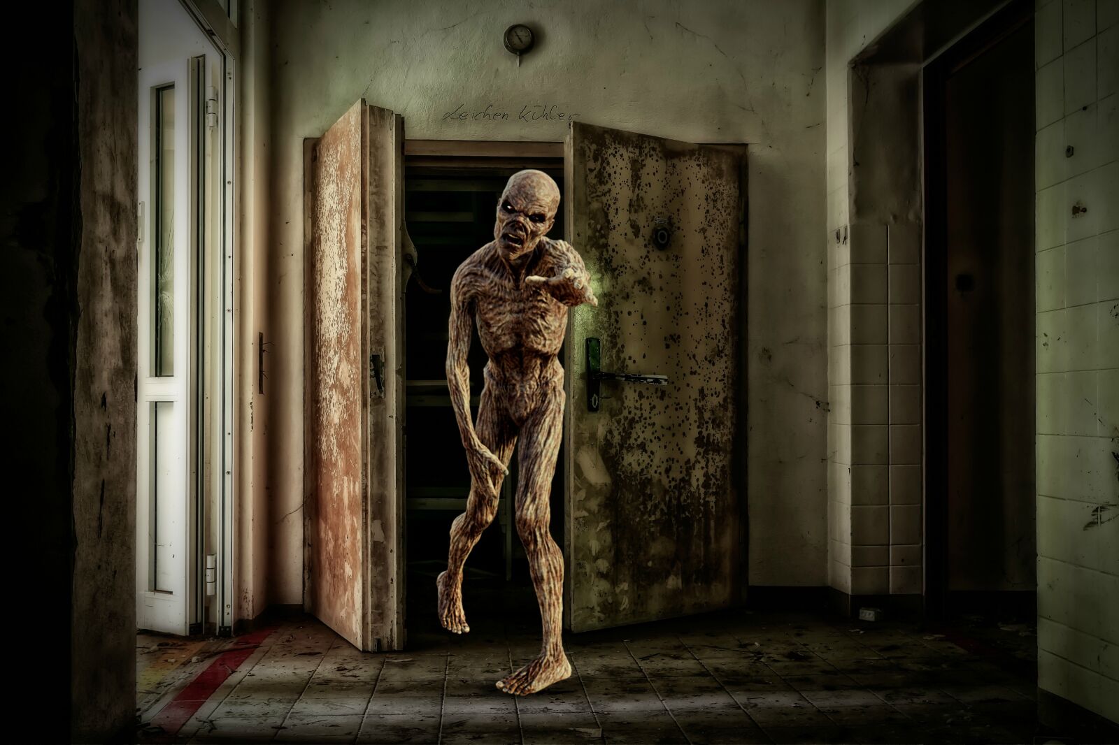 Nikon D3300 sample photo. Zombie, walking dead, resident photography