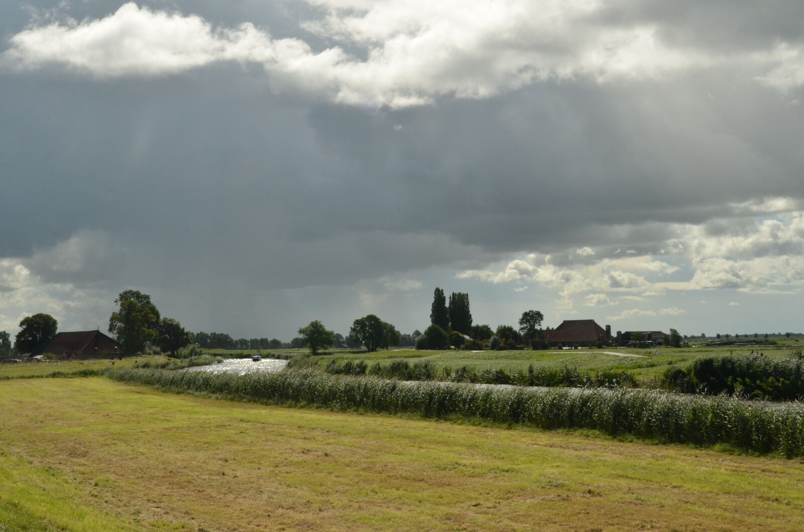 Nikon D7000 sample photo. River, pasture, farm photography