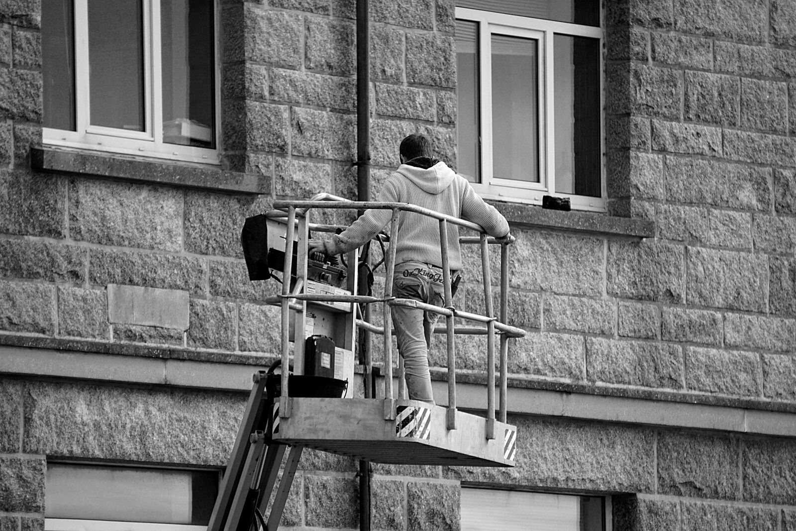 Sony a6000 sample photo. Nacelle, work, black and photography