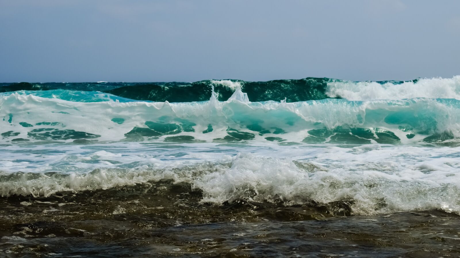 Nikon D3300 sample photo. Wave, smashing, beach photography