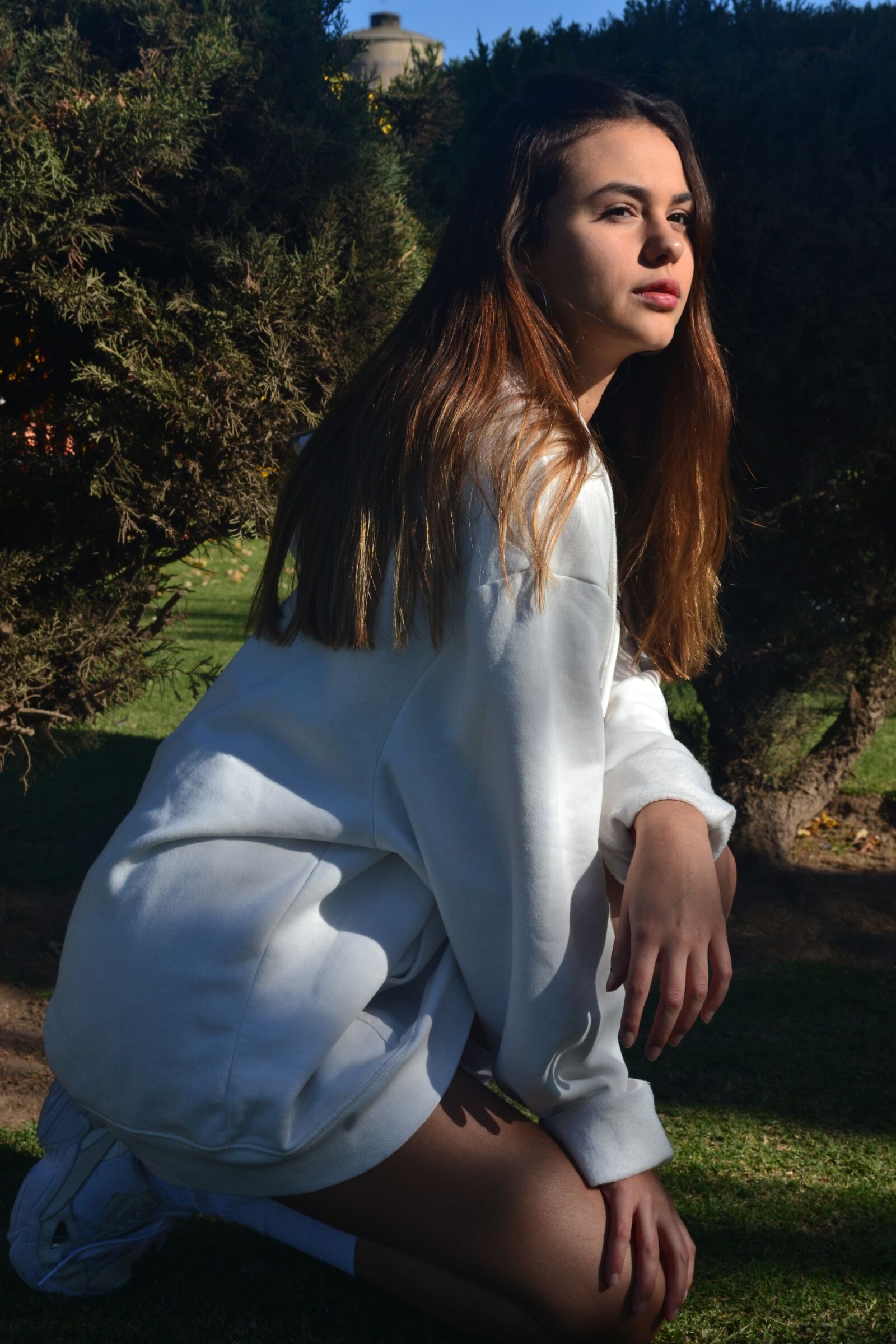 Nikon D3100 sample photo. Girl, outdoors, young photography
