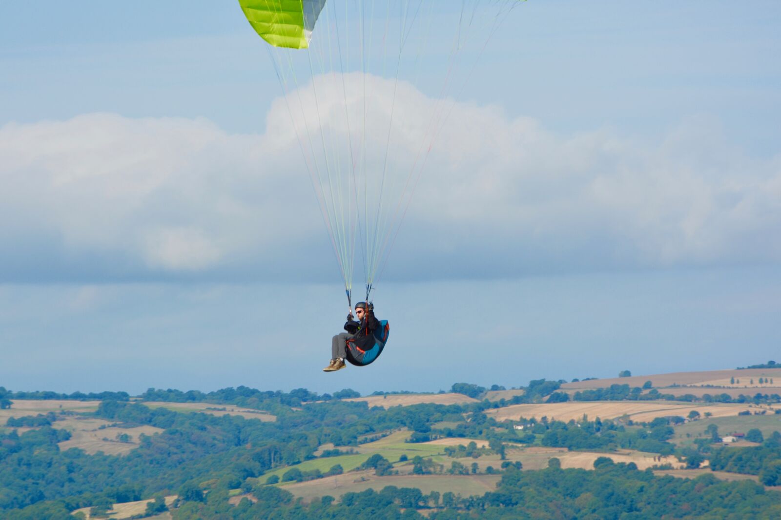 Nikon D5200 sample photo. Paragliding, paraglider, hobbies photography