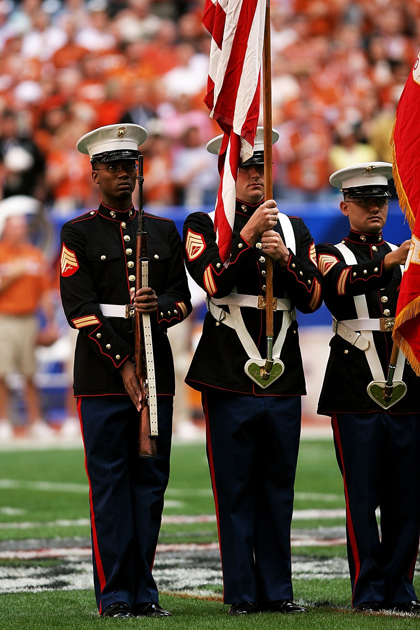 Canon EOS 20D sample photo. Honor guard, sporting event photography
