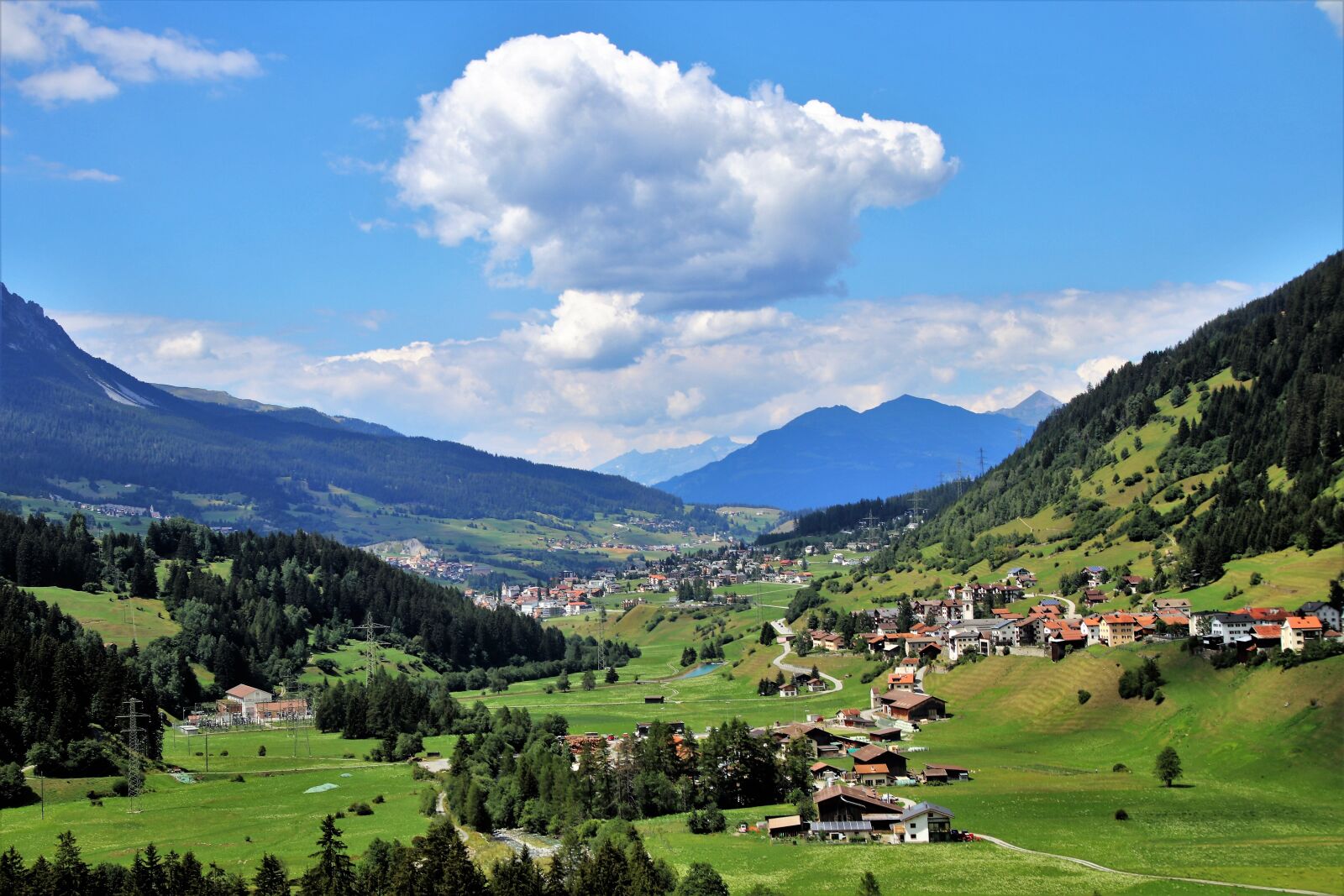 Canon EOS 80D sample photo. Far view, the alps photography