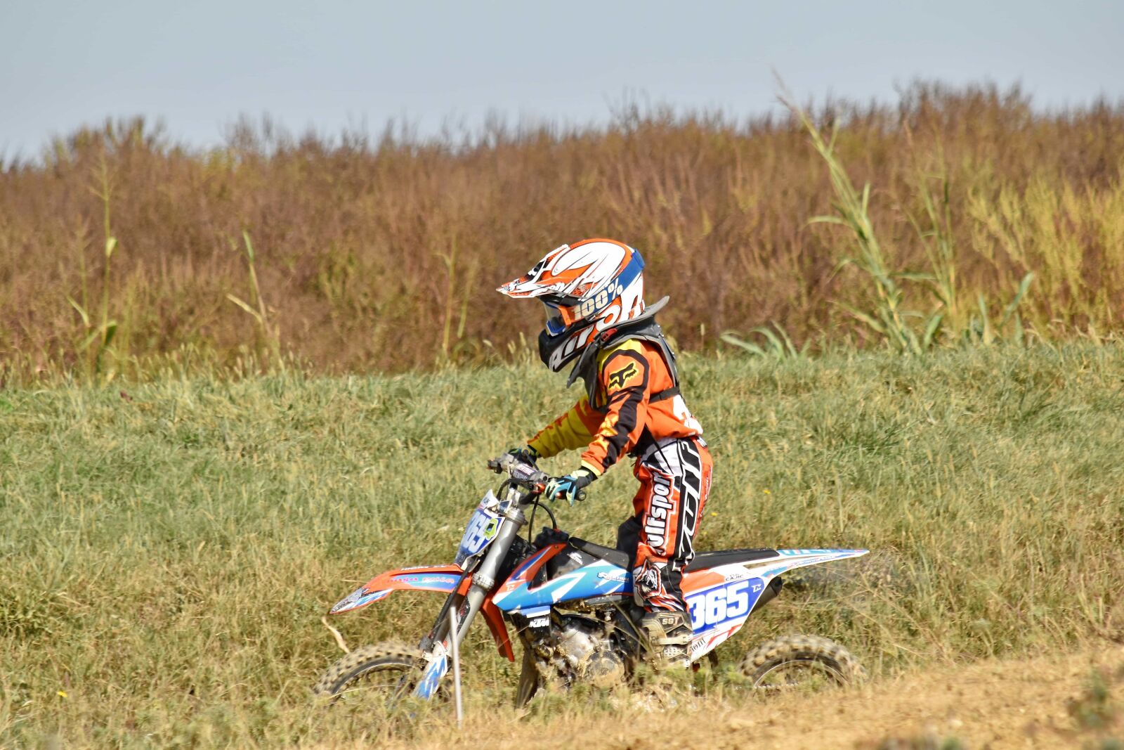 Nikon D5500 sample photo. Child, motocross, motorcycle, motorcyclist photography