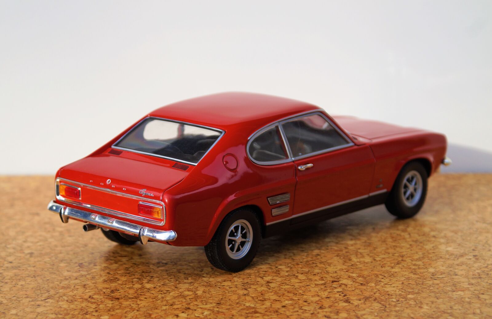 Sony DT 18-70mm F3.5-5.6 sample photo. Model car, ford, capri photography