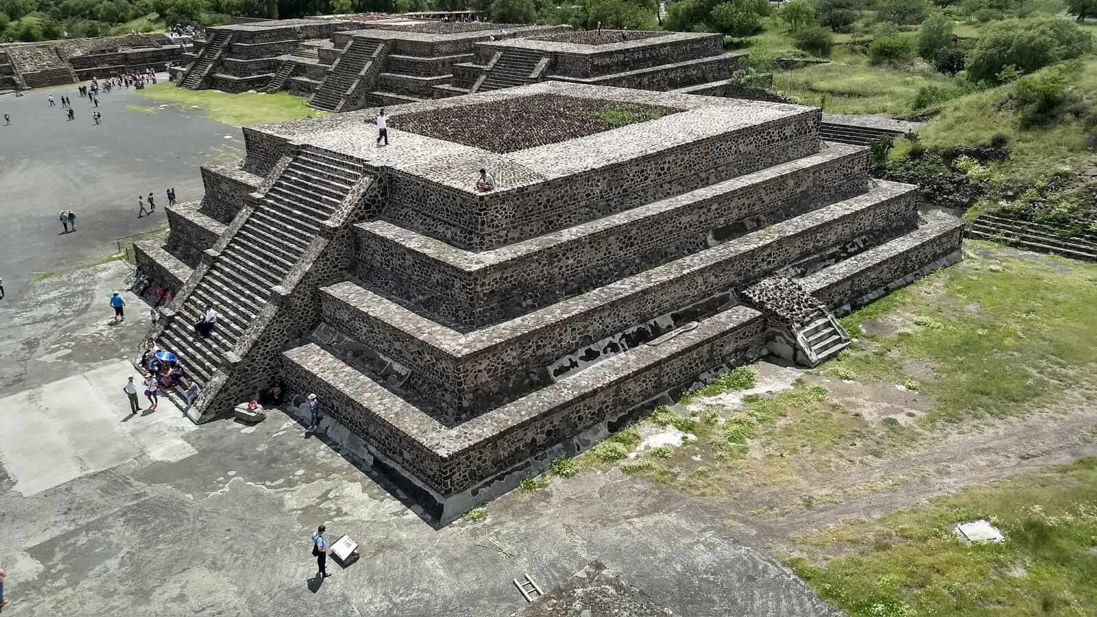 Motorola Moto G (5) Plus sample photo. Mexico, pyramid, teotihuacan photography