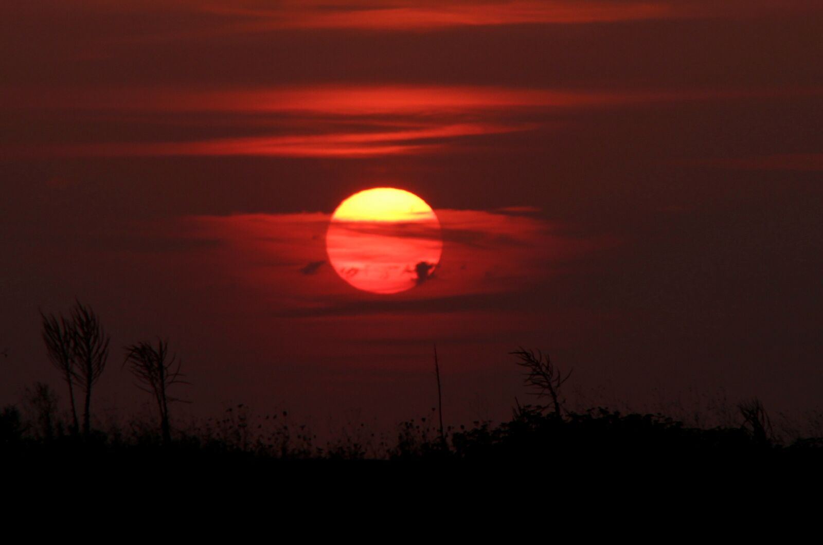 Canon EOS 700D (EOS Rebel T5i / EOS Kiss X7i) sample photo. Sunset, sky, cloud photography