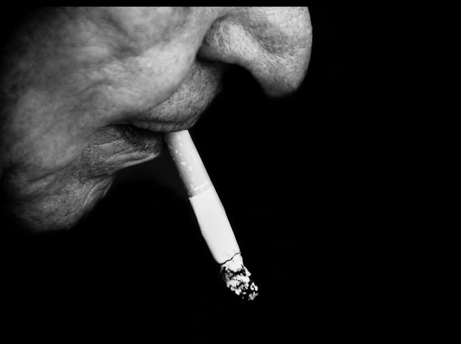 Canon EOS 7D sample photo. Smoking, face, cigarette photography