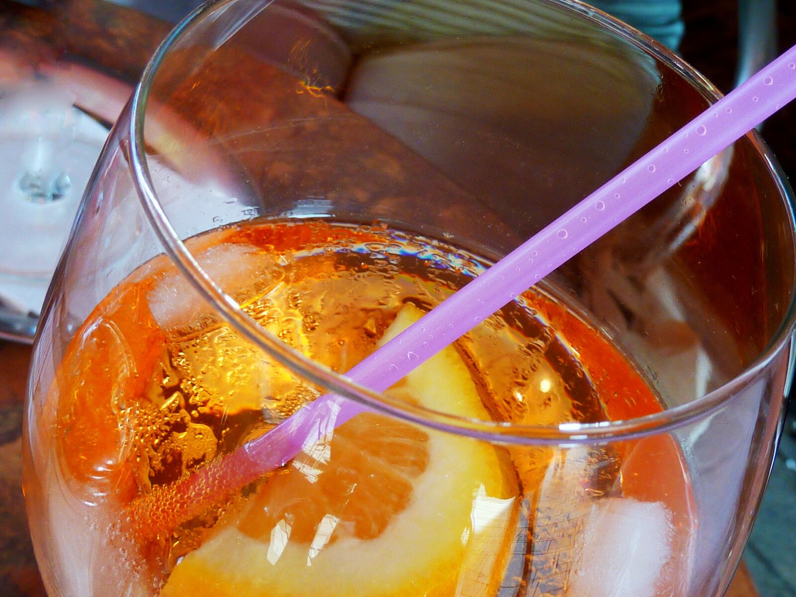 Panasonic DMC-TZ7 sample photo. Aperol spritz, alcohol, drink photography