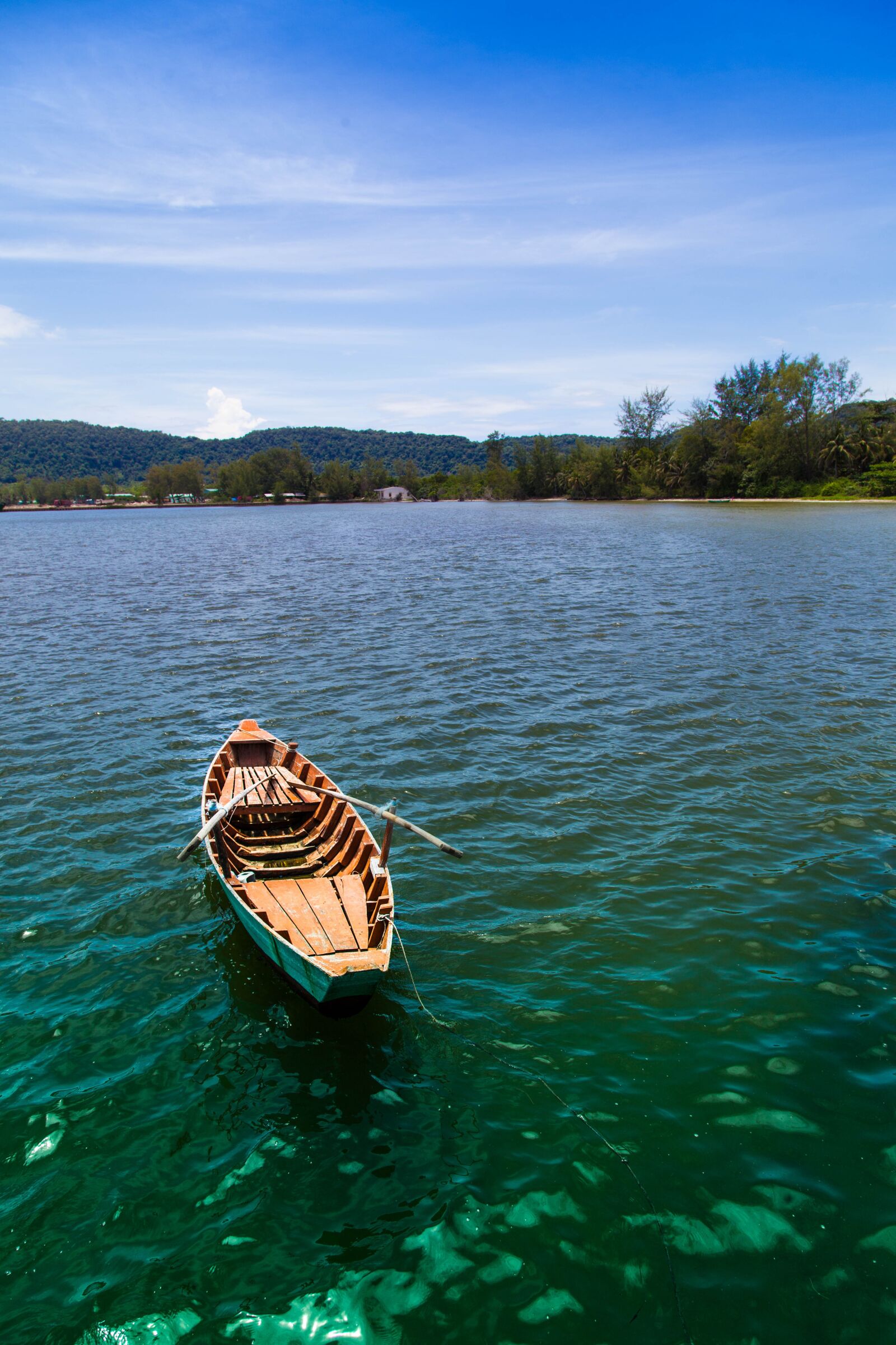 Canon EOS 5D Mark II sample photo. Phu quoc, island, boat photography