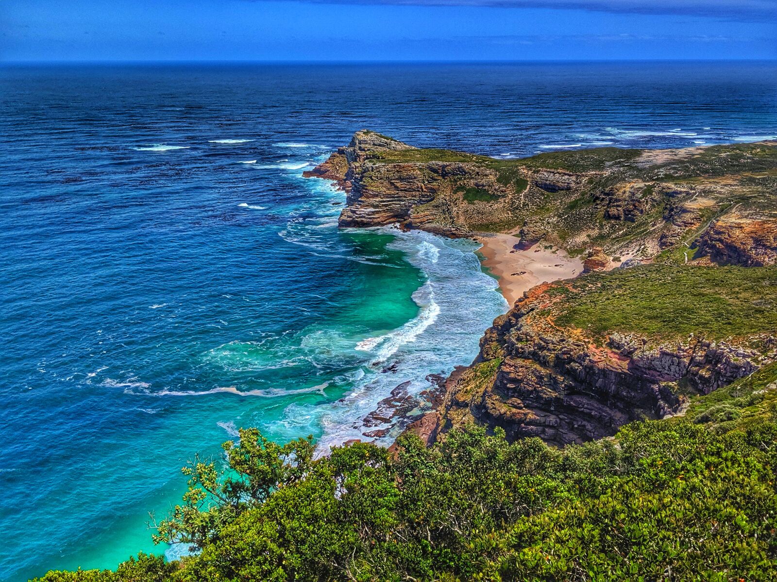 Google Pixel 2 sample photo. South africa, coast, ocean photography