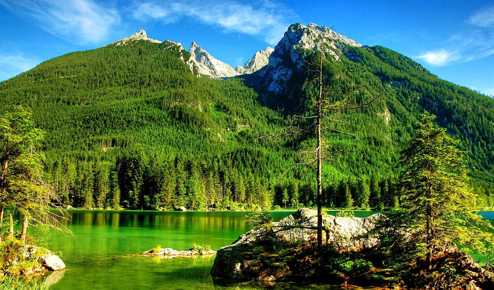 Nikon D40 sample photo. Ramsau, hintersee, bavaria photography
