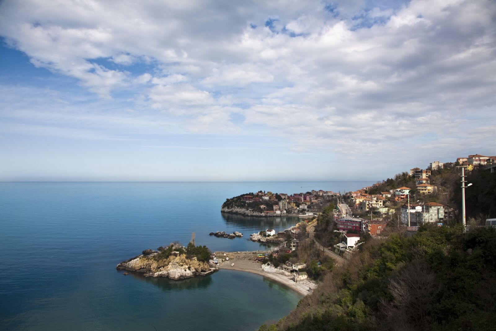 Canon EOS 5D sample photo. Cloud, city, marine photography