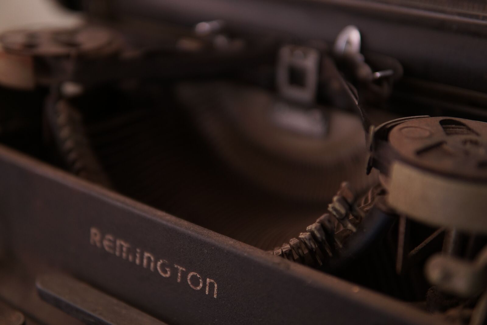 30mm F1.4 DC DN | Contemporary 016 sample photo. Typewriter, antique, old photography