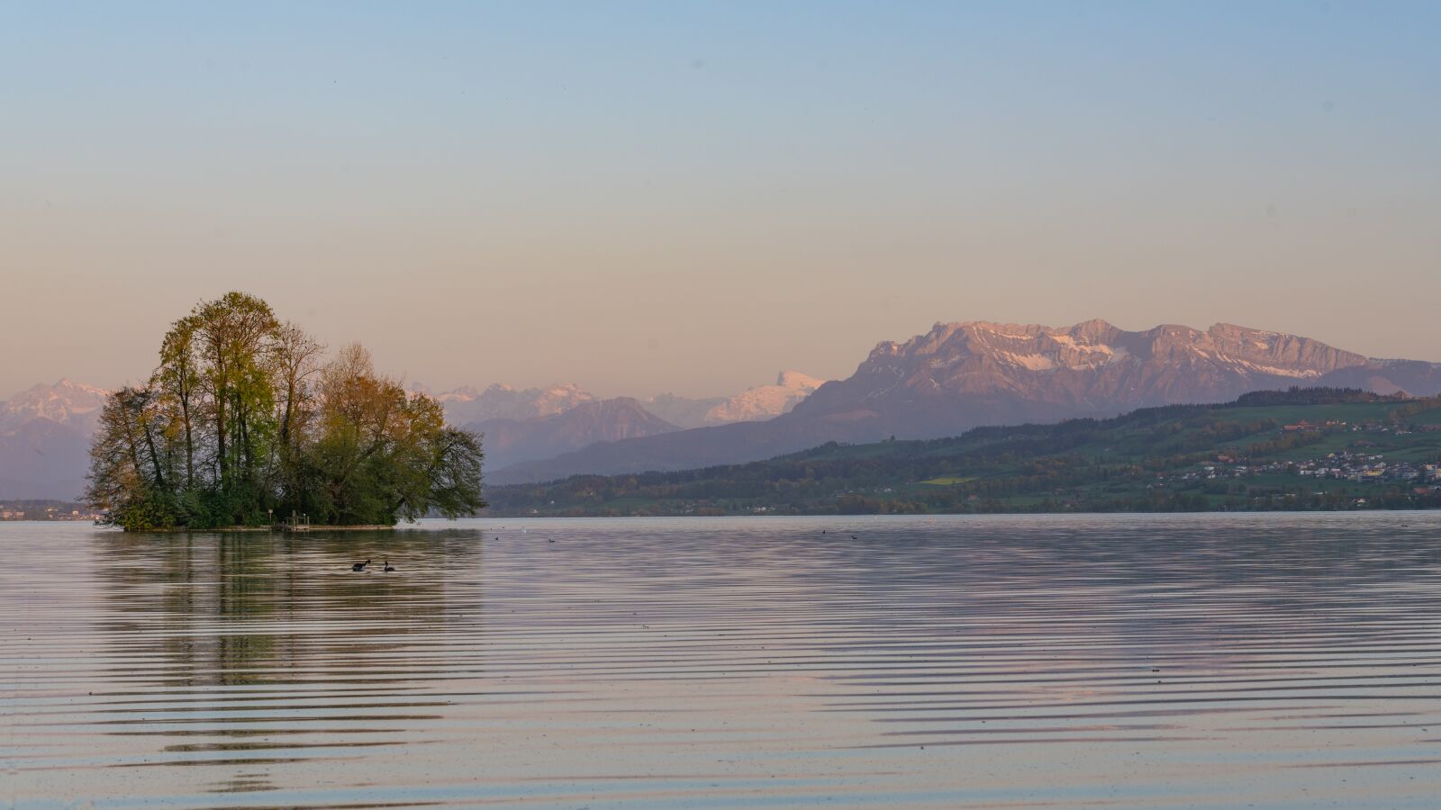 Nikon Z7 sample photo. Abendstimmung, lake, island photography