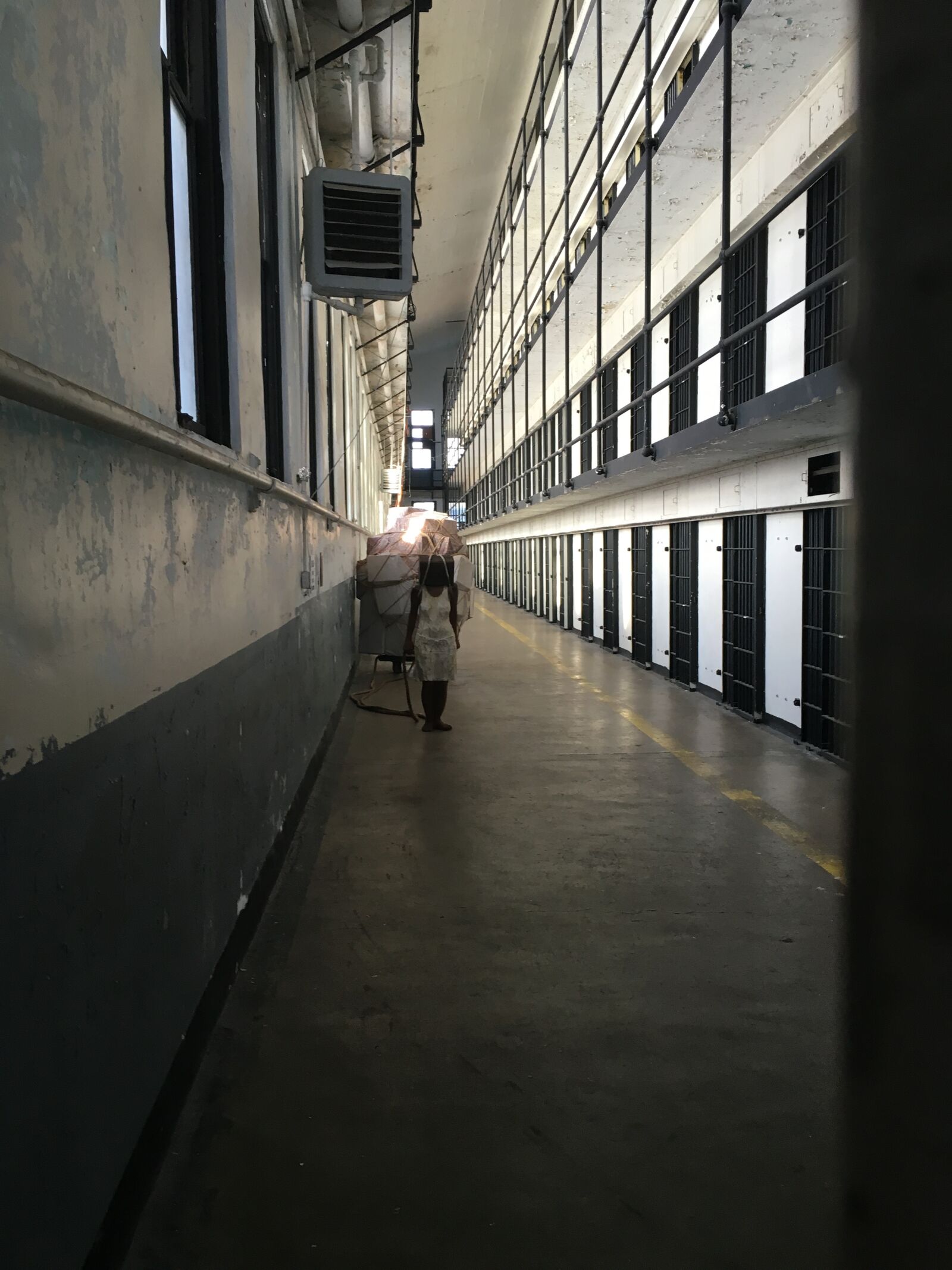 Apple iPhone 6s sample photo. Historic, montana, prison photography
