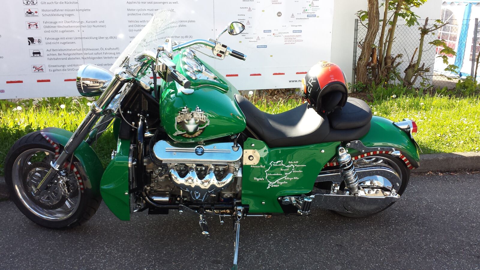 Samsung Galaxy S4 sample photo. Motorcycle, bosshoss, 8-cylinder photography