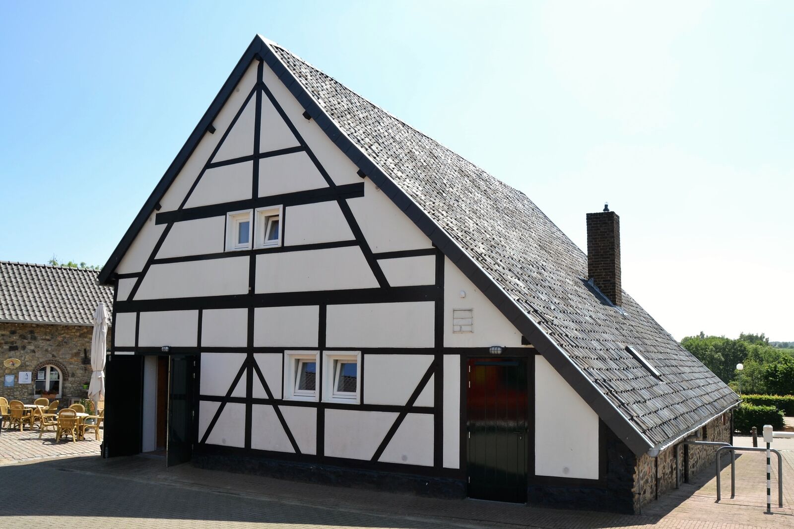 Nikon D3100 sample photo. Half-timbered house, house, valkenburg photography