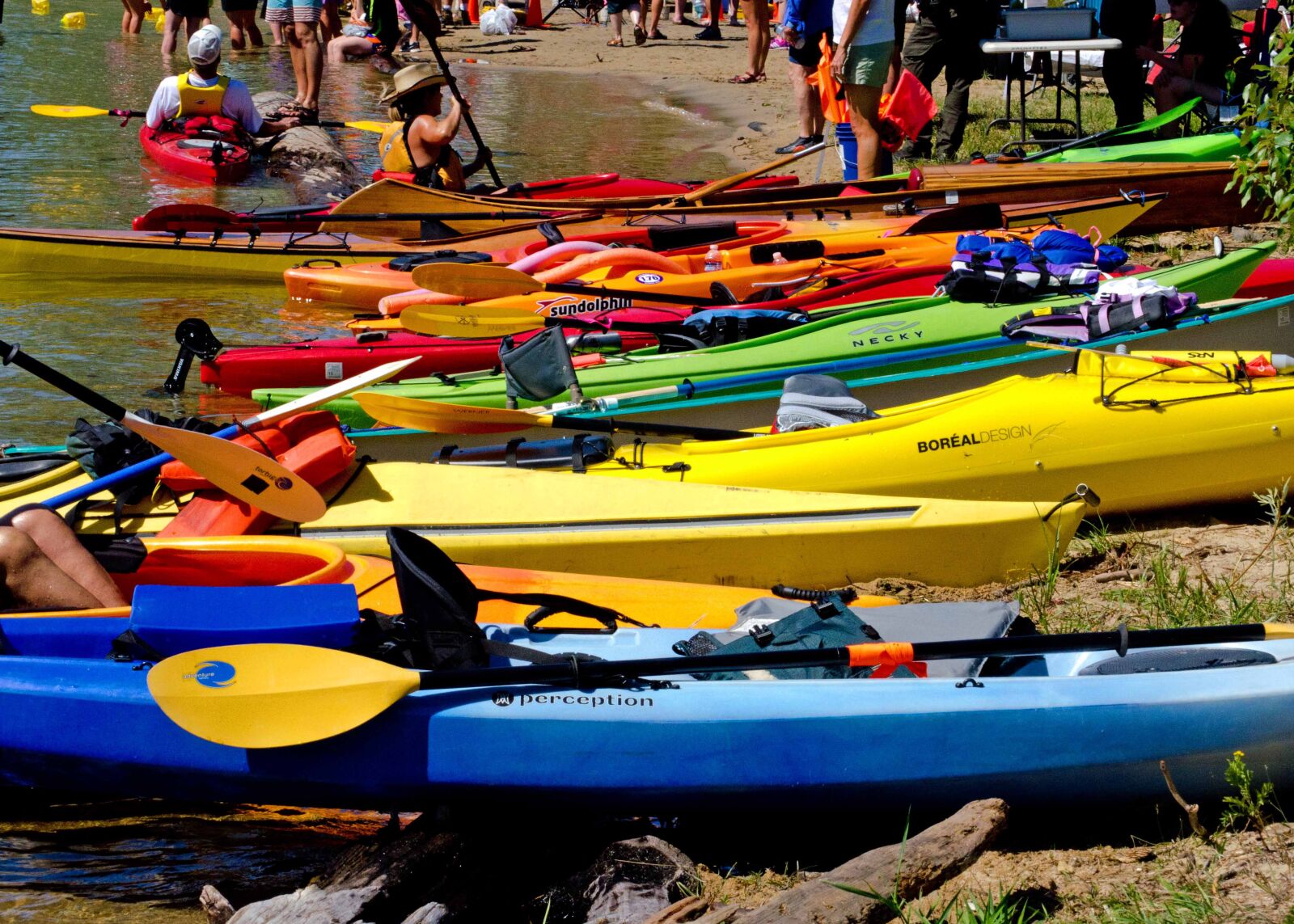 Nikon D5100 sample photo. Kayaks, boats, kayak photography