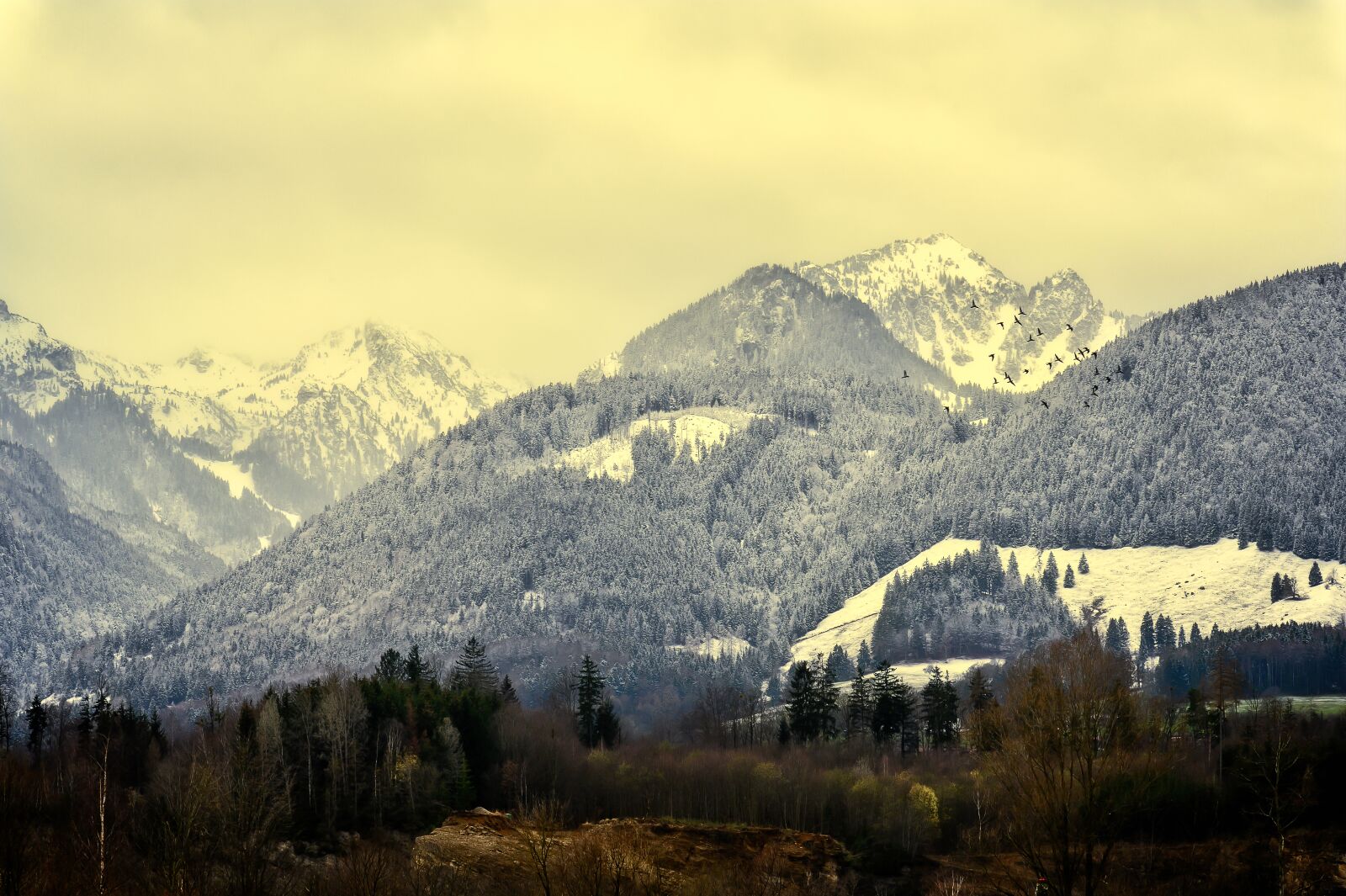 Nikon Z6 sample photo. Mountains, snow, landscape photography