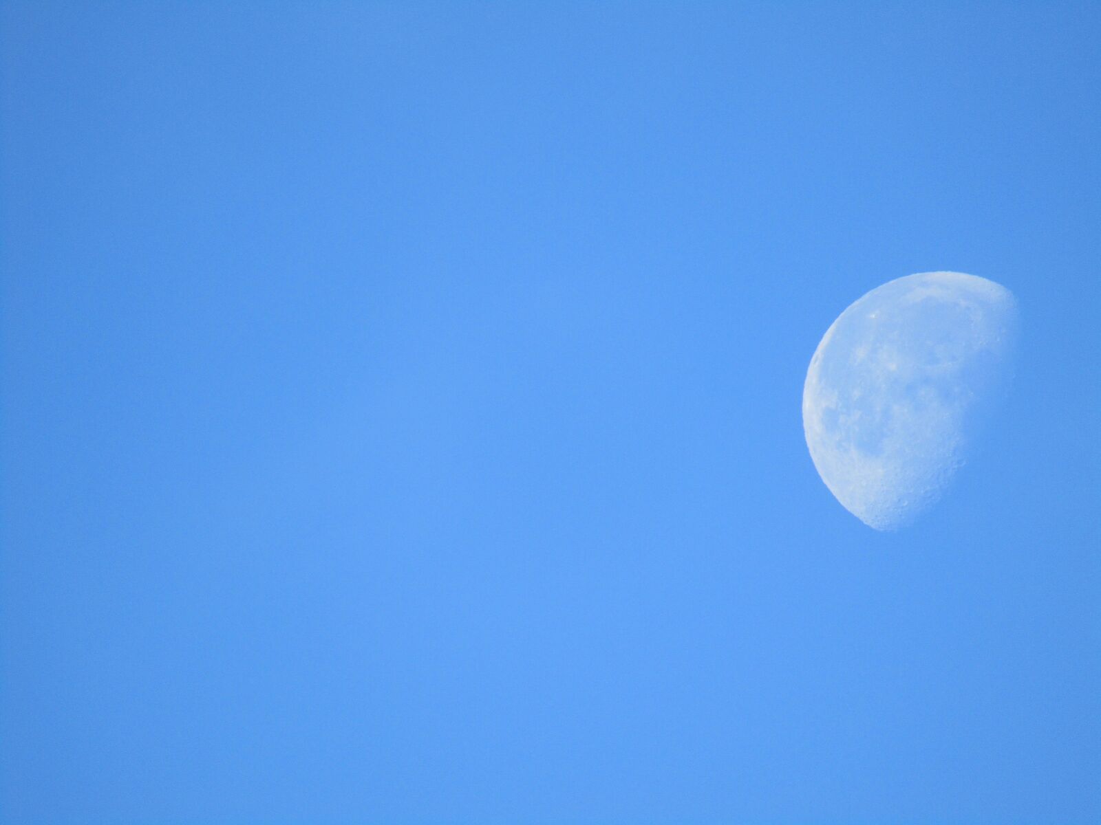 Canon PowerShot SX410 IS sample photo. Sky, daytime, moon photography