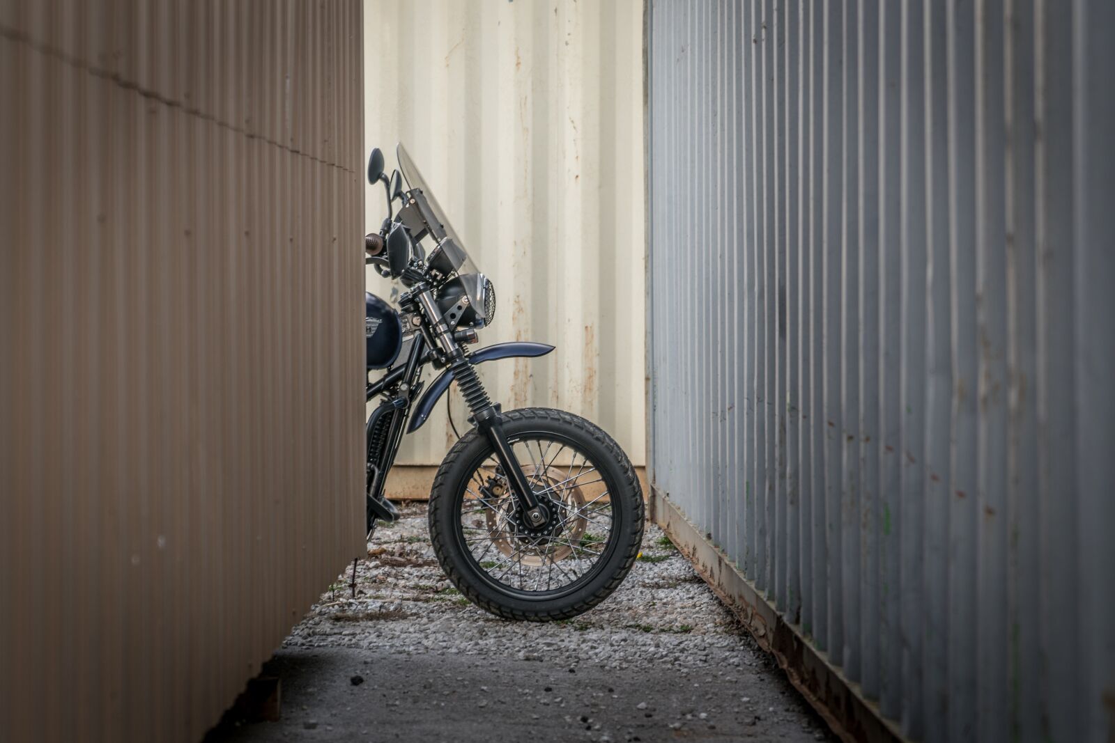 Sony a7R II + Sony FE 24-70mm F2.8 GM sample photo. Motorcycle, triumph, adventure photography