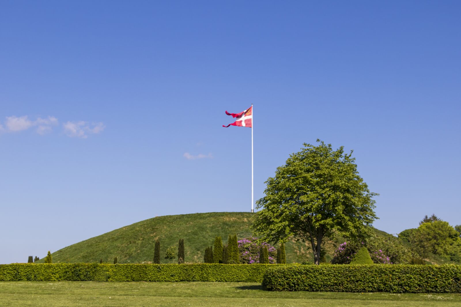 Canon EOS 750D (EOS Rebel T6i / EOS Kiss X8i) + Canon TS-E 90mm F2.8 Tilt-Shift sample photo. Mound, gorm and thyra photography
