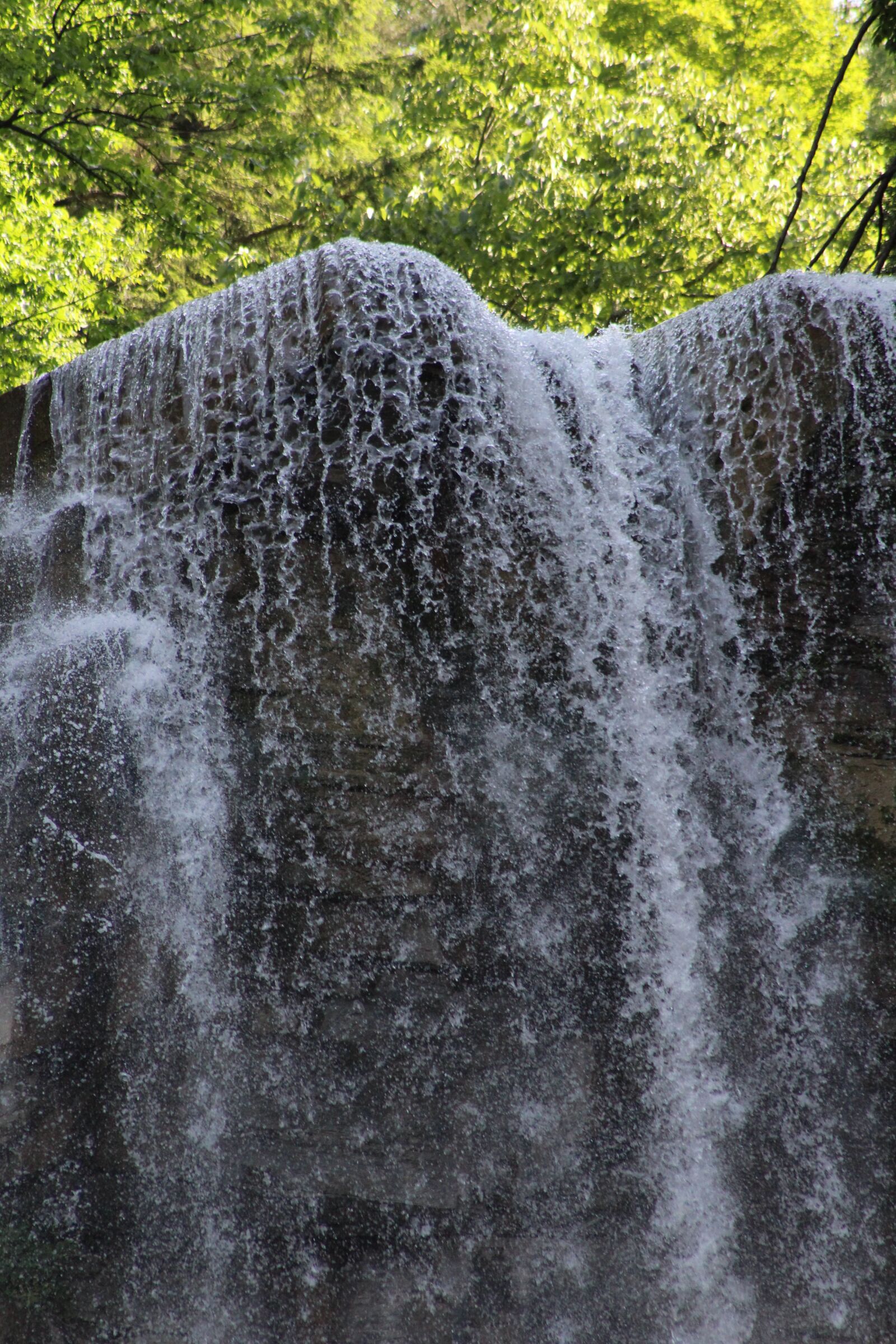 Canon EOS 1200D (EOS Rebel T5 / EOS Kiss X70 / EOS Hi) + Canon EF75-300mm f/4-5.6 sample photo. Waterfall, water, trees photography