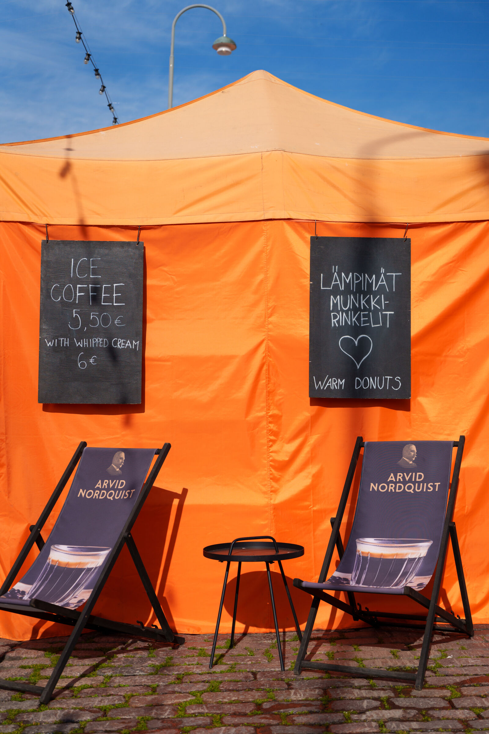 Sony a7R V sample photo. Marketplace cafe terrace photography
