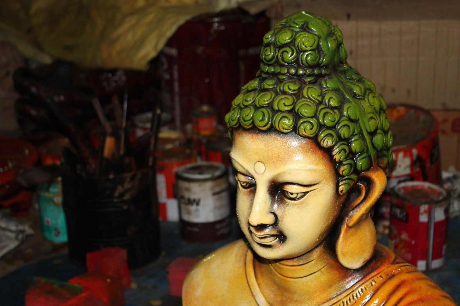 Canon EOS 500D (EOS Rebel T1i / EOS Kiss X3) sample photo. Buddhism, religion, statue, sculpture photography