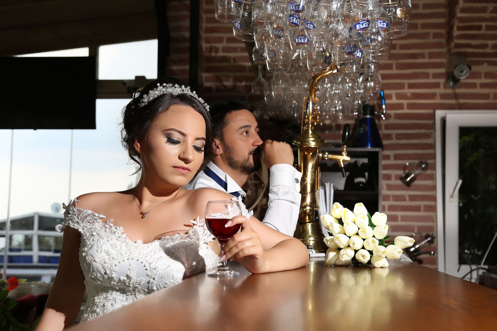 Canon EOS 6D sample photo. Wedding photography, newlyweds, bride photography