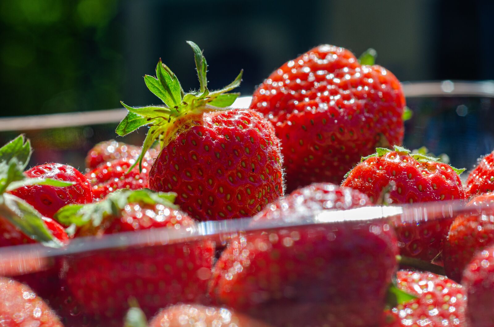Nikon D7000 sample photo. Strawberries, sweet, shell photography
