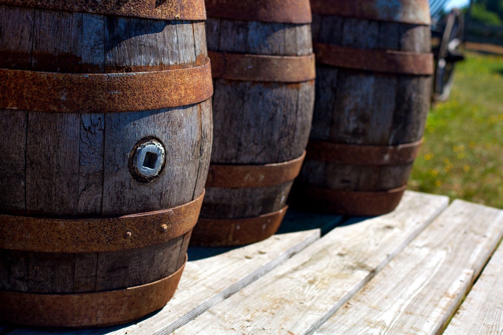 Canon EOS 5D Mark II sample photo. Barrel, barrels, middle ages photography