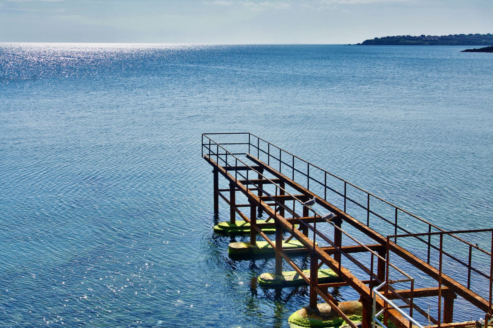 Sony a6500 sample photo. Pier, sea, jetty photography