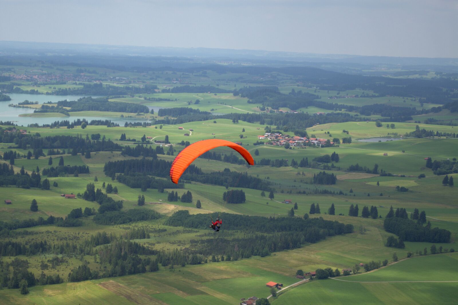 Nikon D5200 sample photo. Sliding screen crack, paragliding photography