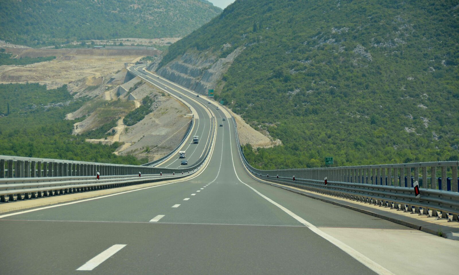 Nikon D7100 sample photo. Croatia a1 highway, landscape photography