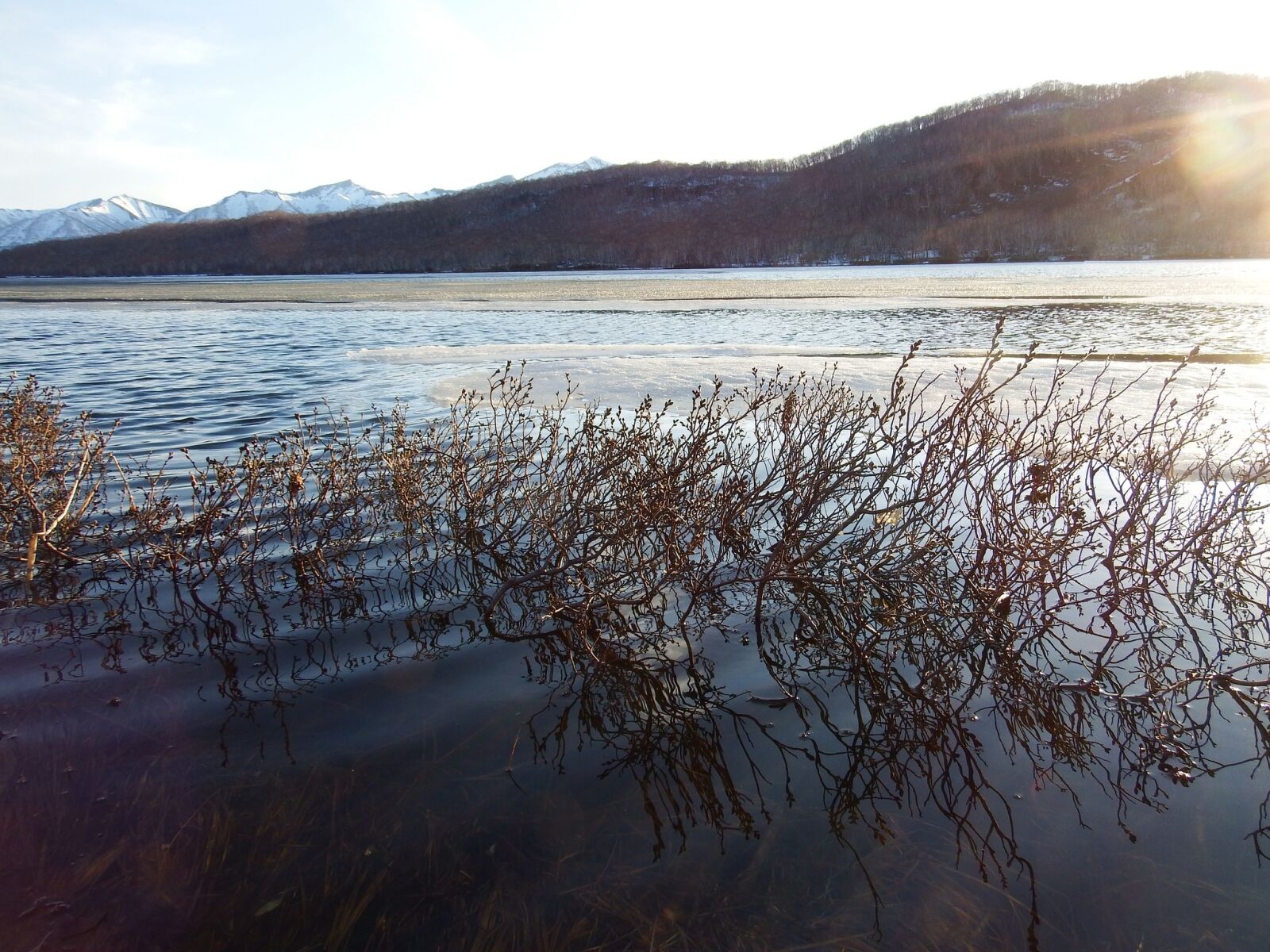 Fujifilm FinePix S1 sample photo. Spring, lake, ice photography