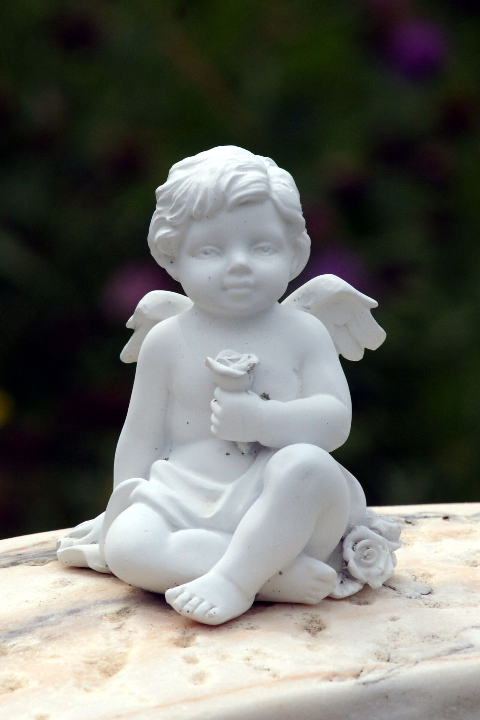 Sony Alpha DSLR-A700 sample photo. Angel, angel figure, contemplative photography