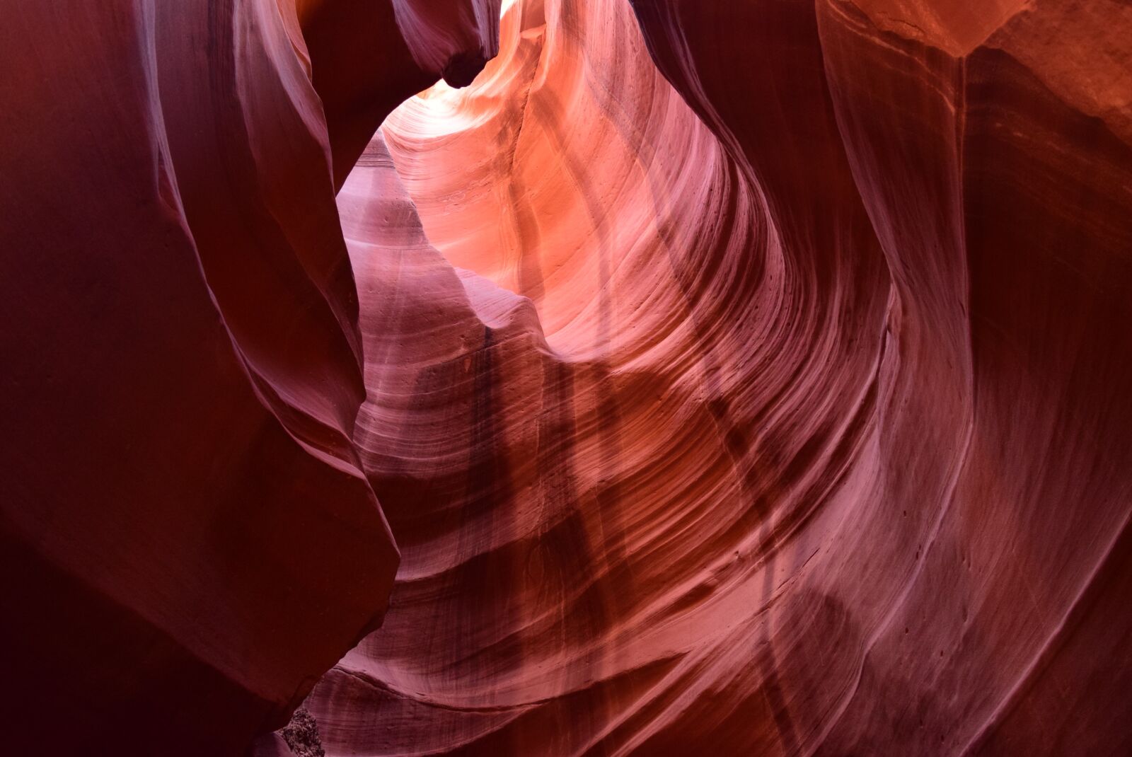 Nikon D3300 sample photo. Sandstone, antelope canyon, upper photography