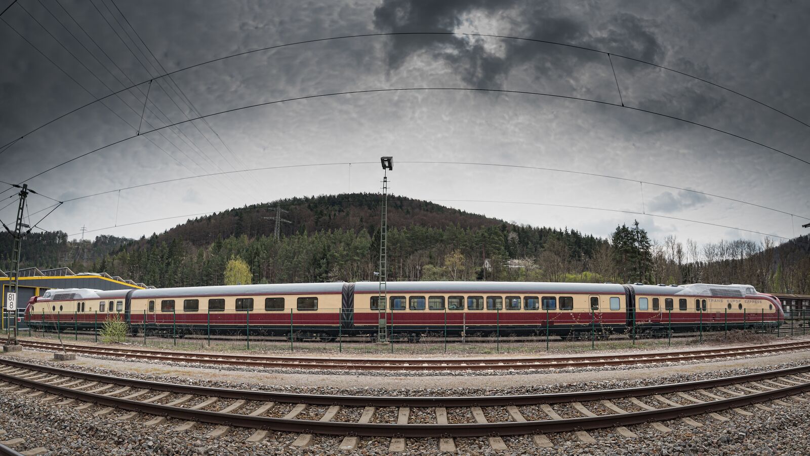 Nikon D750 sample photo. Tee, trans-europe express, train photography