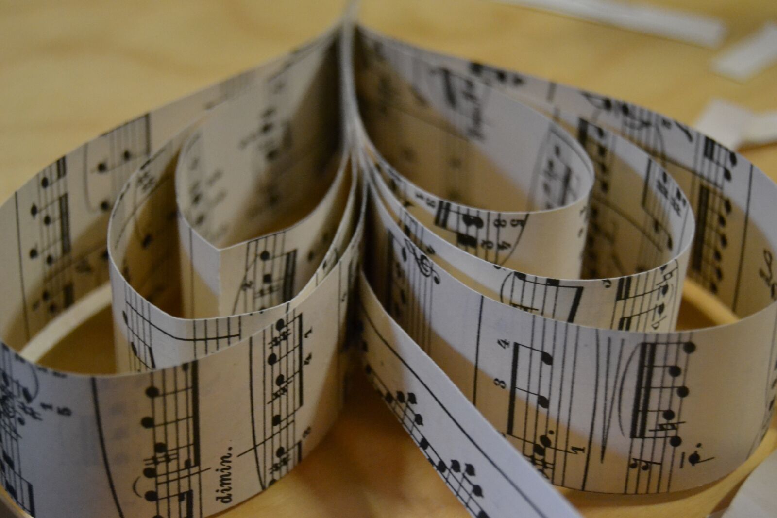 Nikon D3100 sample photo. Music, note paper, heart photography
