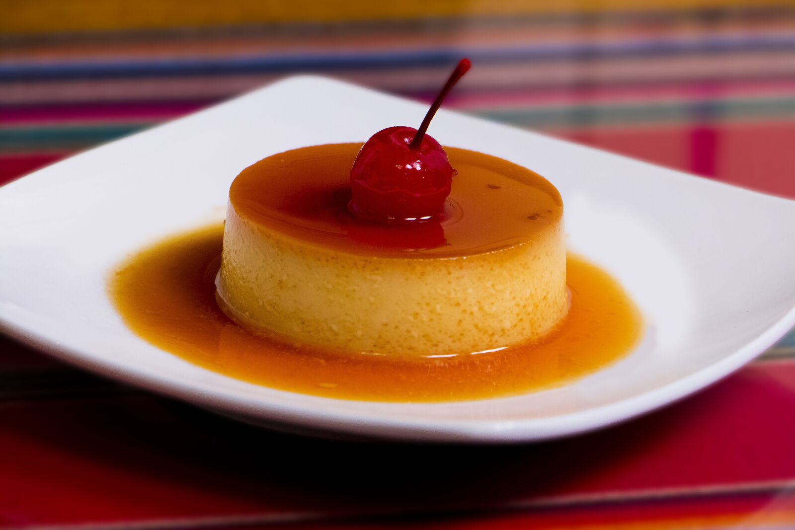 Canon EOS 70D sample photo. Flan, sweet, delicious photography