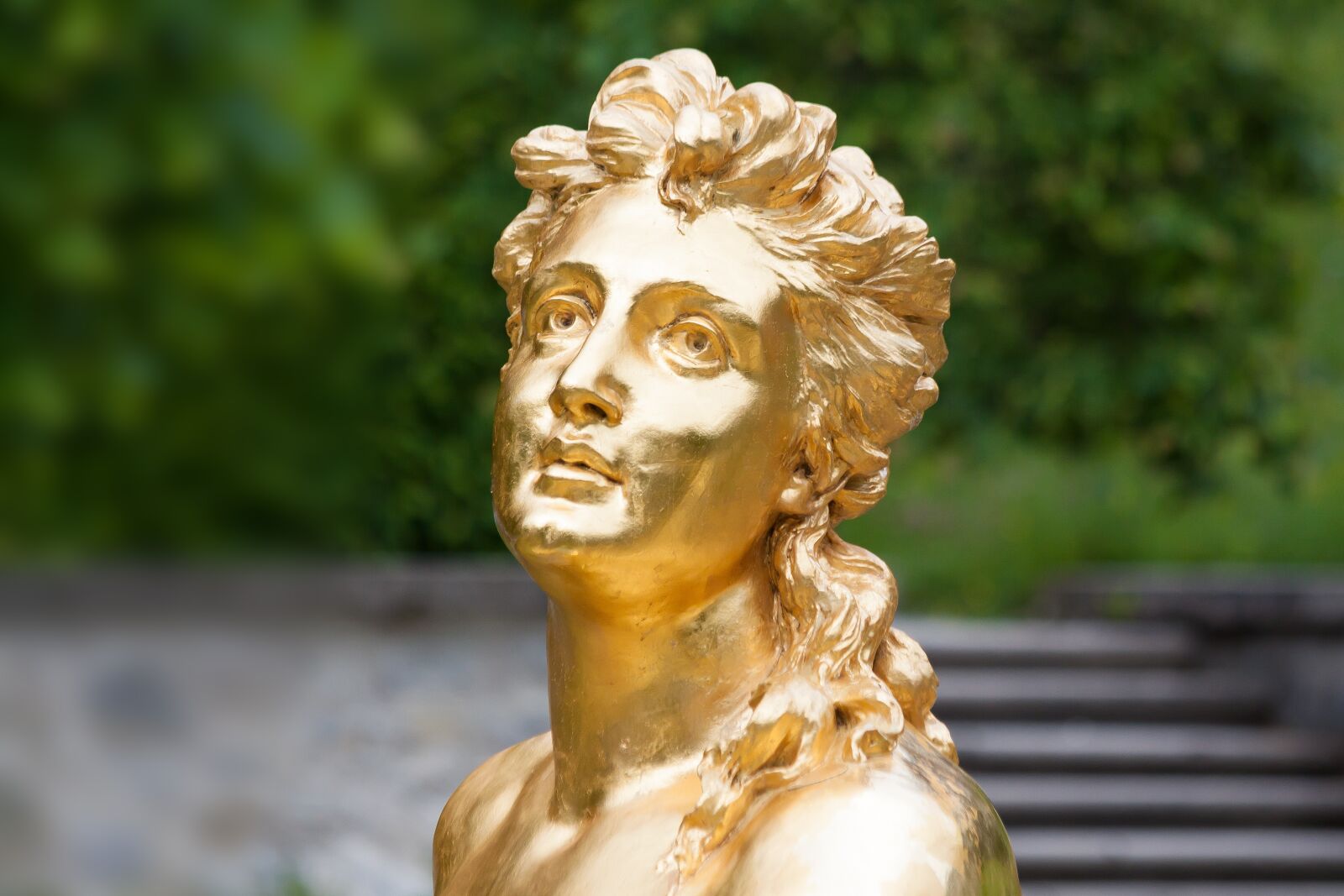Canon EOS 50D sample photo. Sculpture, gold, gilded photography
